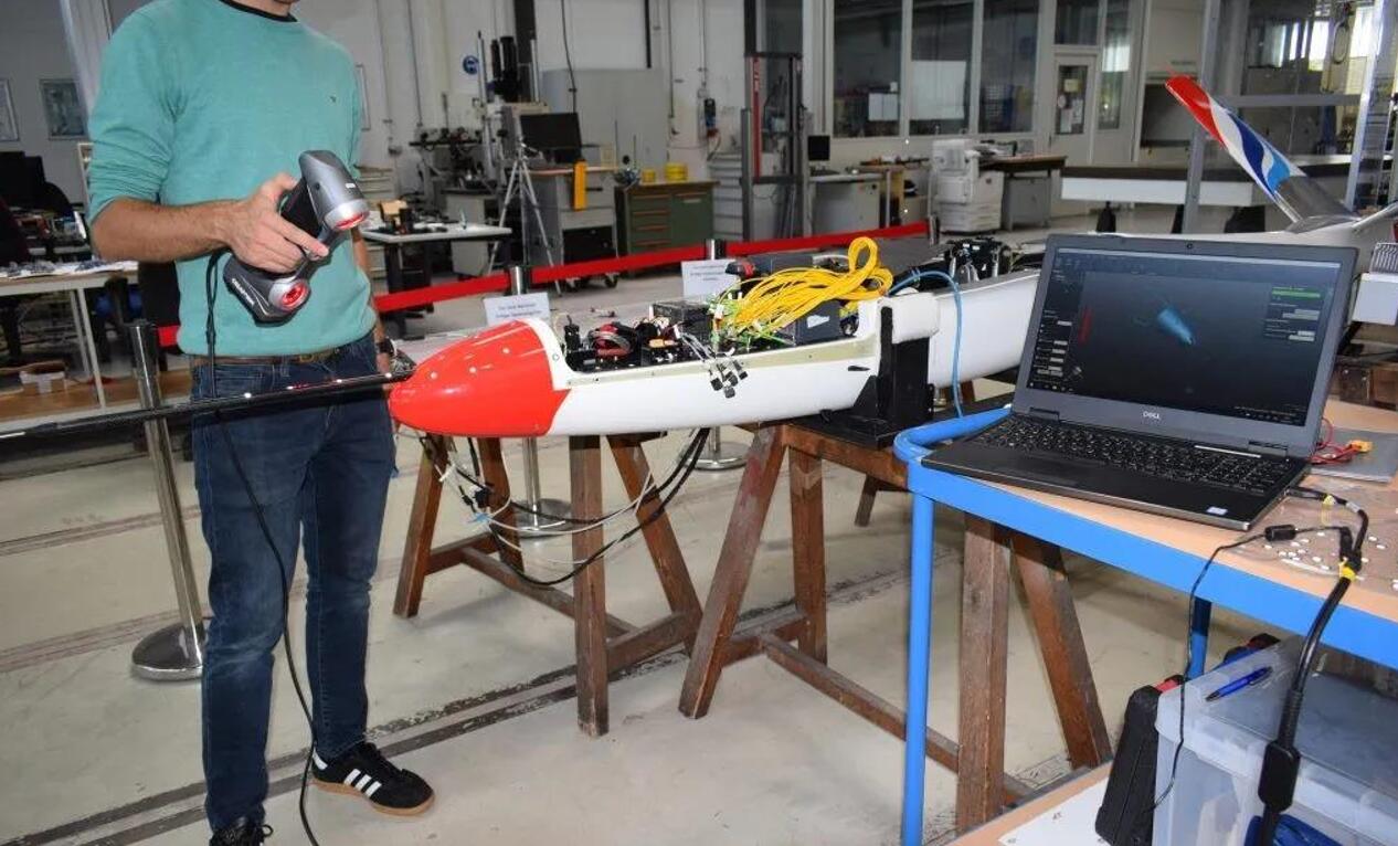 HandySCAN 3D helps with aerospace research projects